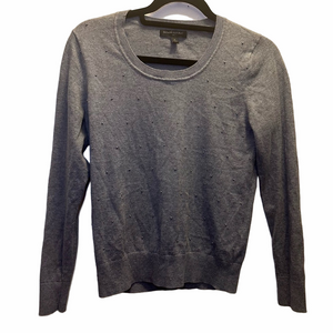 Banana Republic Gray Pearl Cashmere Blend Sweater Size Small